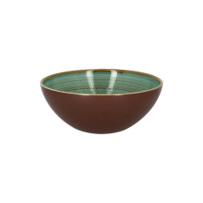 Салатник круглый Twirl Lagoon 900 мл, d=20 см, фарфор, RAK Porcelain