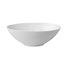 Салатник овальный Fine Dine 960 мл, 24x16 см, h=8 см, фарфор, RAK Porcelain