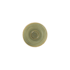 Блюдце круглое Spot Emerald, d=13 см, фарфор, RAK Porcelain