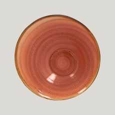Ассиметричная тарелка Twirl Coral 1,6 л, 29*14 см, RAK Porcelain