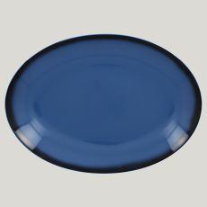 Блюдо овальное LEA Blue 32 см, синий цвет, RAK Porcelain