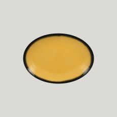 Блюдо овальное LEA Yellow 26 см, желтый цвет, RAK Porcelain