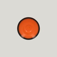 Блюдце LEA Orange 13 см, оранжевый цвет, RAK Porcelain