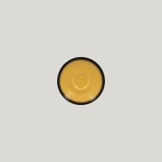 Блюдце LEA Yellow 13 см, желтый цвет, RAK Porcelain