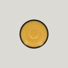 Блюдце LEA Yellow 17 см, желтый цвет, RAK Porcelain