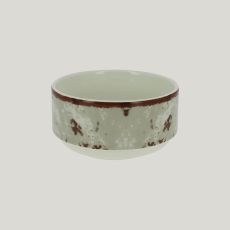 Салатник Peppery круглый штабелируемый 300 мл, d 10 см, серый цвет, RAK Porcelain