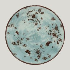 Тарелка Peppery круглая плоская 15 см, голубой цвет, RAK Porcelain