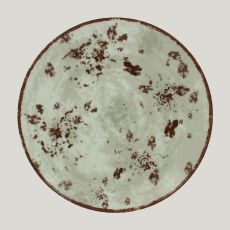 Тарелка Peppery круглая плоская 15 см, серый цвет, RAK Porcelain