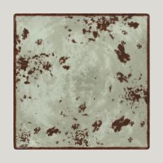 Тарелка Peppery квадратная 27*27 см, h 2,6 см, серый цвет, RAK Porcelain