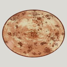 Тарелка Peppery овальная плоская 26*19 см, красный цвет, RAK Porcelain