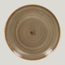 Тарелка Twirl Alga плоская 29 см, RAK Porcelain