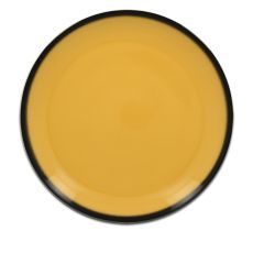 Тарелка круглая плоская желтая D 29 см, Lea, Rak Porcelain