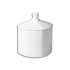 Сахарница с крышкой белая фарфоровая 250 мл, Ska, Rak Porcelain