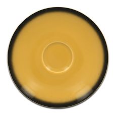 Блюдце круглое желтое D 13 см, Lea, Rak Porcelain
