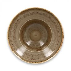 Тарелка круглая глубокая D 23 см, H 8 см, 320 мл, Alga TWIRL, Rak Porcelain