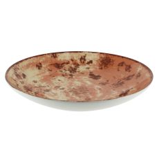 Тарелка Coupe круглая глубокая коричневая D 30 см, Peppery, Rak Porcelain