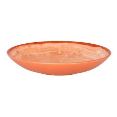 Тарелка круглая  глубокая "Coupe" D 26 см, 1.2л, фарфор, цвет оранжевый, WoodArt, Rak Porcelain