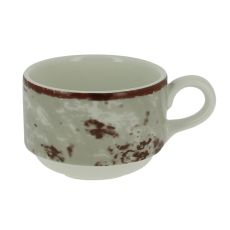 Чашка круглая штабелируемая серая 230 мл, Peppery, Rak Porcelain