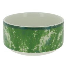 Пиала круглая штабелируемая зеленая 300 мл, Peppery, Rak Porcelain