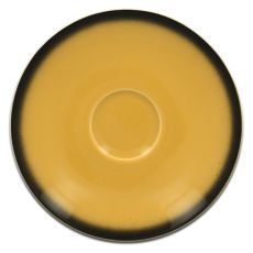 Блюдце круглое желтое D 15 см, Lea, Rak Porcelain