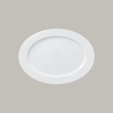 Тарелка овальная 28 см, плоская, фарфор, Access, Rak Porcelain