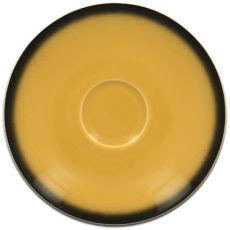 Блюдце круглое желтое D 17 см, Lea, Rak Porcelain