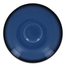 Блюдце круглое синее D 15 см, Lea, Rak Porcelain