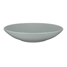 Тарелка "Coupe" круглая глубокая серая D 23 см, NeoFusion Mellow, Rak Porcelain