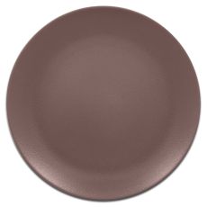 Тарелка круглая плоская коричневая D 29 см, NeoFusion Mellow, Rak Porcelain