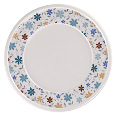 Тарелка круглая плоская D 20 см, с бортом , фарфор, Ease-Summer, Rak Porcelain
