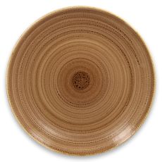 Тарелка "Coupe" круглая плоская D 29 см, Shell TWIRL, Rak Porcelain