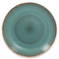Тарелка "Coupe" круглая плоская D 29 см, Lagoon TWIRL, Rak Porcelain