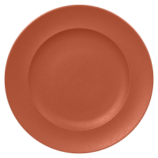 Тарелка круглая D 33 см, плоская, фарфор, NeoFusion Terra, цвет коричневый, Rak Porcelain
