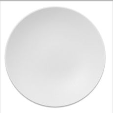 Тарелка "Coupe" круглая белая для подачи 1,2 л, NeoFusion Sand, Rak Porcelain