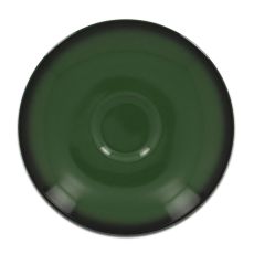 Блюдце круглое зеленое D 13 см, Lea, Rak Porcelain
