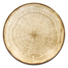 Тарелка "Coupe" круглая глубокая зеленая D 23 см, WoodArt, Rak Porcelain