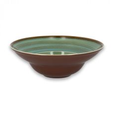 Тарелка круглая глубокая D 26 см, H 9 см, 480 мл, Lagoon TWIRL, Rak Porcelain