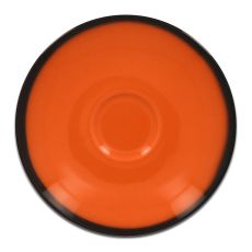 Блюдце круглое оранжевое D 13 см, Lea, Rak Porcelain