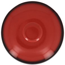 Блюдце круглое красное D 17 см, Lea, Rak Porcelain