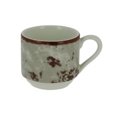 Чашка круглая штабелируемая серая 90 мл, Peppery, Rak Porcelain