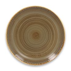 Тарелка "Coupe" круглая плоская D 27 см, Alga TWIRL, Rak Porcelain