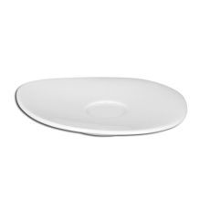 Блюдце овальное 15x12.5 см, для чашки NBCU09, фарфор, Nabur, Rak Porcelain