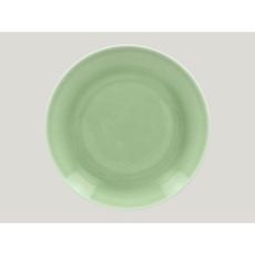 Тарелка круглая D 29 см плоская, фарфор, цвет зеленый, Vintage, Rak Porcelain
