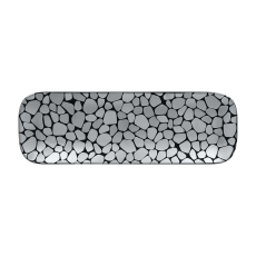 Тарелка прямоугольная 33x11 см, плоская, фарфор, Cobbles, Rak Porcelain