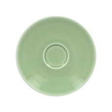 Блюдце круглое D 17 см, для чашки CLCU28, фарфор, цвет зеленый, Vintage, Rak Porcelain