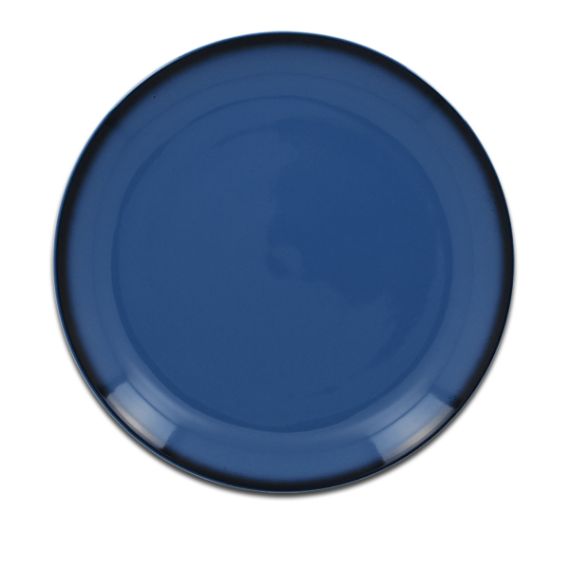 Тарелка круглая плоская синяя D 27 см, Lea, Rak Porcelain