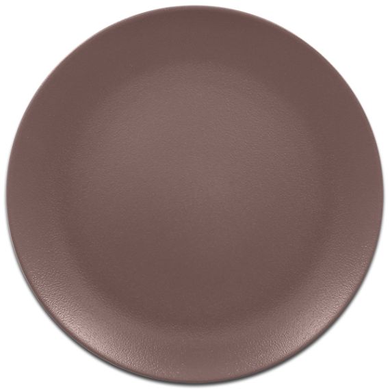 Тарелка круглая плоская коричневая D 31 см, NeoFusion Mellow, Rak Porcelain