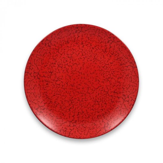 Тарелка "Coupe" круглая плоская D 21 см, RUBY, Rak Porcelain