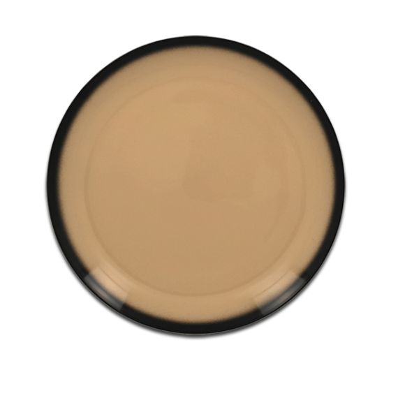 Тарелка круглая плоская бежевая D 18 см, Lea, Rak Porcelain