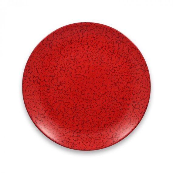 Тарелка "Coupe" круглая плоская D 24 см, RUBY, Rak Porcelain